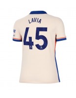 Ženske Nogometnih dresov Chelsea Romeo Lavia #45 Gostujoči 2024-25 Kratki rokavi